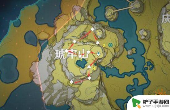 原神采集点 石珀采集路线图文攻略分享