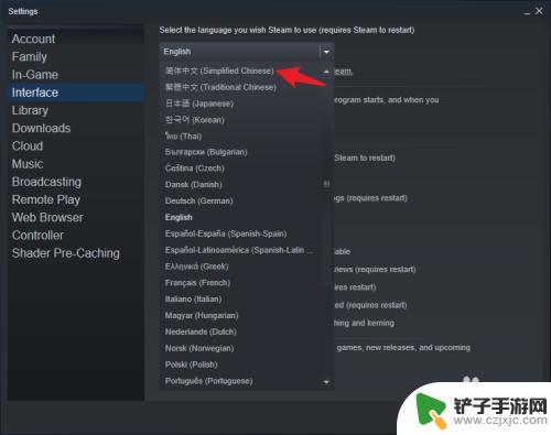 怎么在steam里输中文 Steam中文设置方法