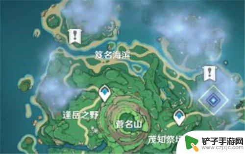 原神鹤观神龛位置图 原神鹤观地灵龛在哪儿