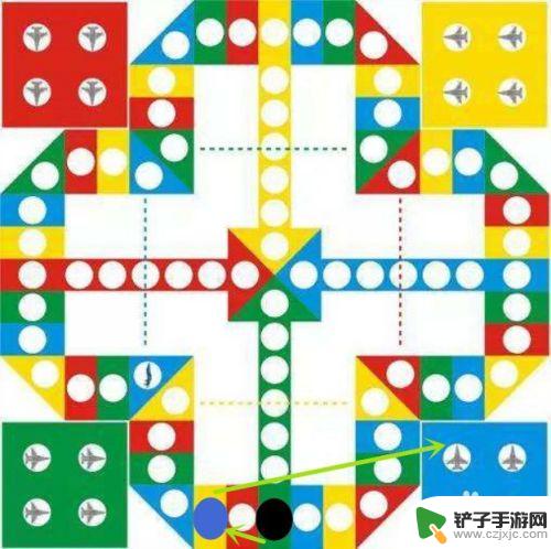 飞行棋怎么算赢了图解 飞行棋规则图解说明