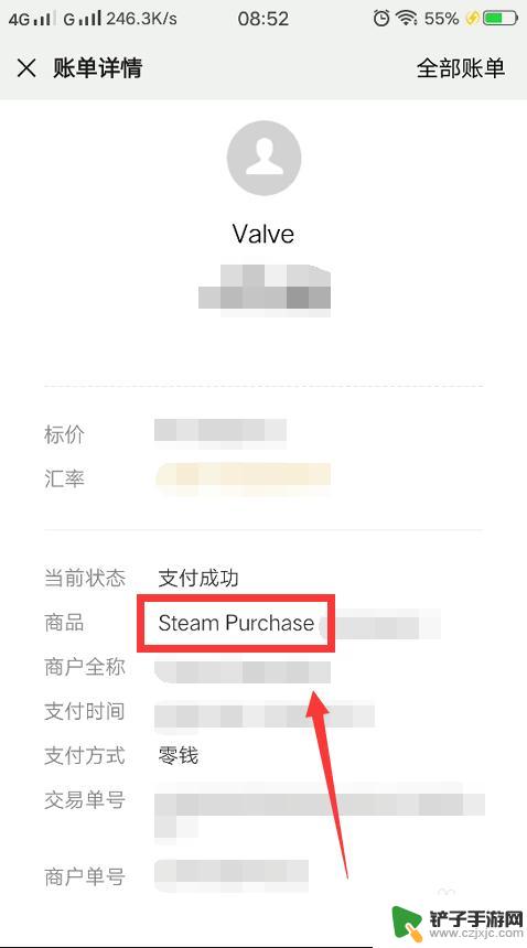 steam购买游戏可以用微信吗 在微信上怎么找到steam账单