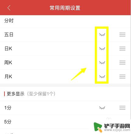 手机通达信怎么设置均线 通达信手机版怎么设置均线