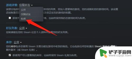 steam愿望单怎么设置隐私 怎样隐藏steam心愿单上的游戏