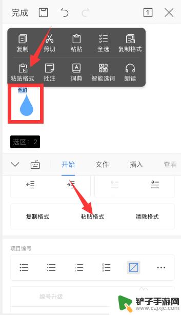doc格式的文档格式刷手机 WPS手机版Word格式刷功能在手机上如何操作