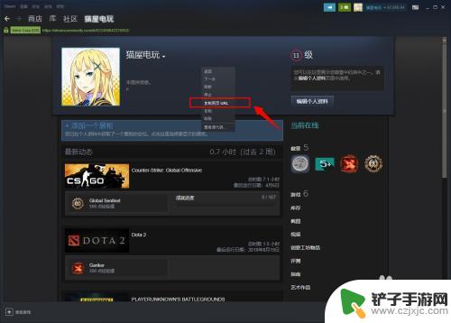 怎么找别人steam主页 怎样查看Steam个人链接