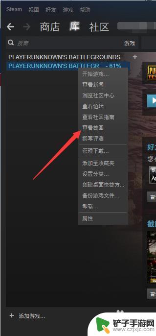 steam如何看游戏截图 Steam上怎么查看游戏截图