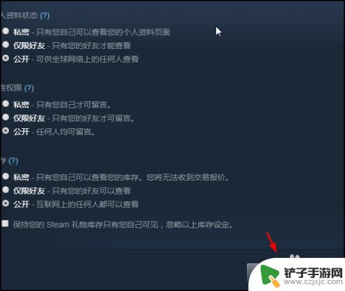 steam库怎么公开 steam库存怎么展示