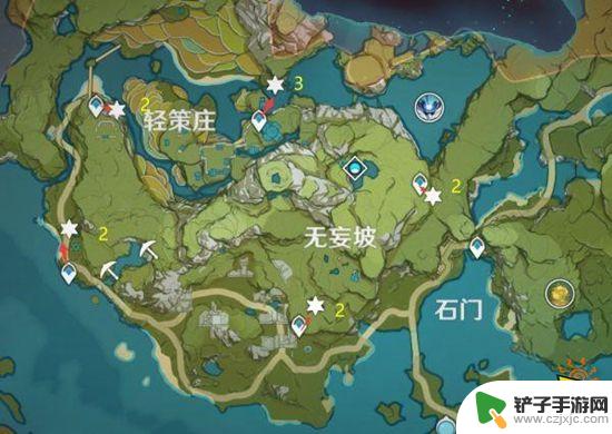 原神珀石哪里采 石珀采集路线图文攻略分享