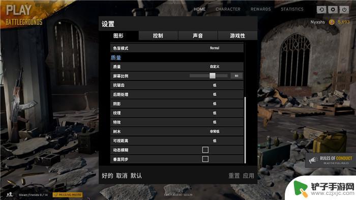 steam怎么把游戏配置调低 绝地求生低配电脑要怎么调整配置