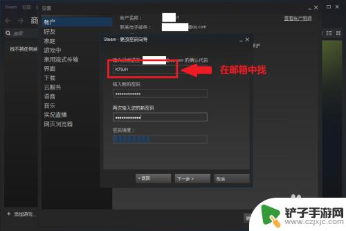 steam怎么用代码更改密码 steam密码忘记怎么办