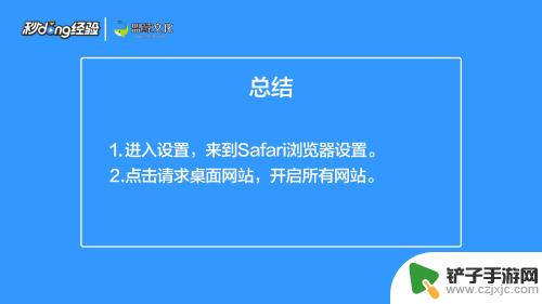 苹果手机如何看电脑版网页 苹果手机浏览器如何设置成电脑版