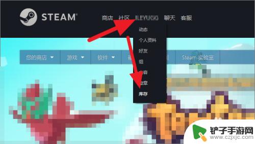 steam网页查看游戏库 如何在Steam网页版查看自己的游戏库存