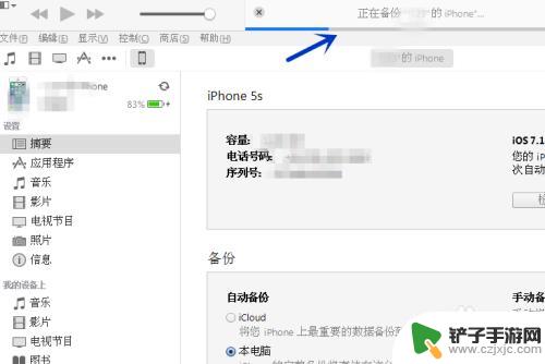 苹果手机itunes怎么备份数据 如何在iTunes上备份iPhone数据