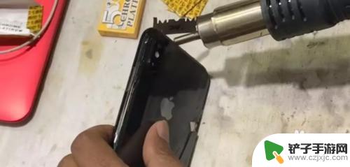 苹果 x手机后盖 iPhoneX后盖玻璃更换教程视频