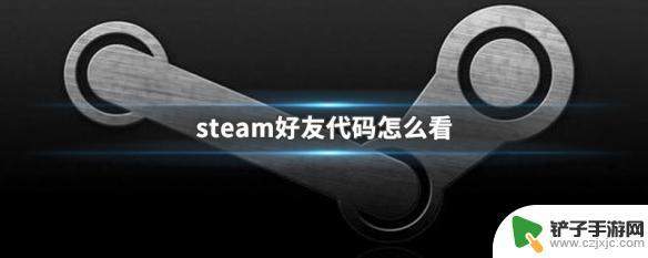 好友码steam steam好友代码怎么添加