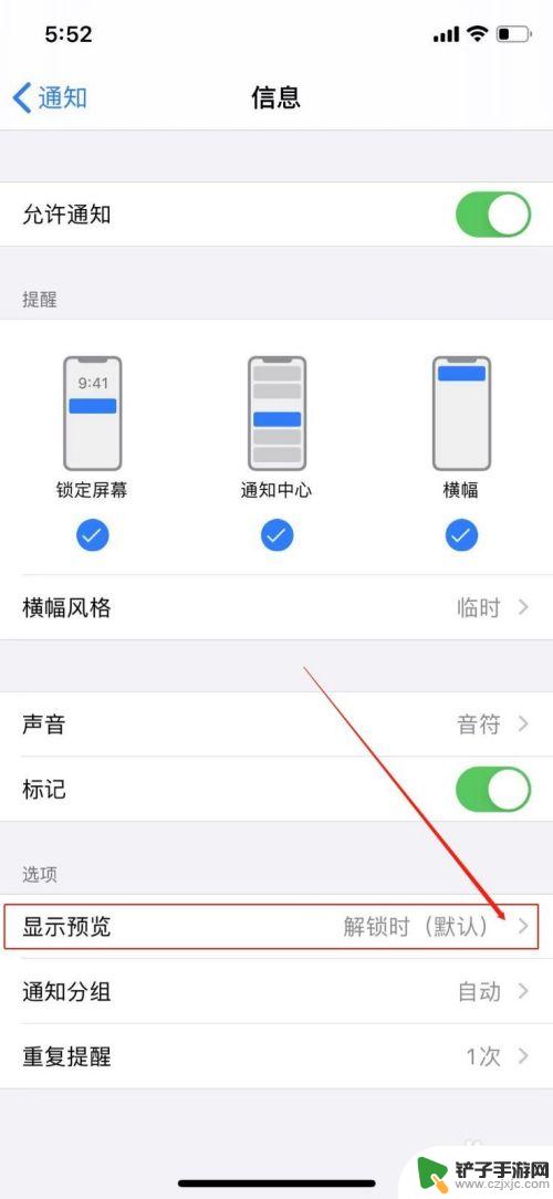 苹果手机通知怎么隐藏内容 iPhone短信通知内容怎么隐藏