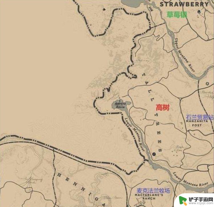 快速旅行点荒野大镖客 荒野大镖客2 快速旅行地点