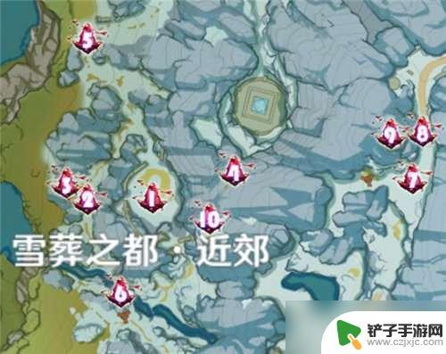 原神寒天之钉哪些地方有绯红玉髓 原神绯红玉髓位置图解