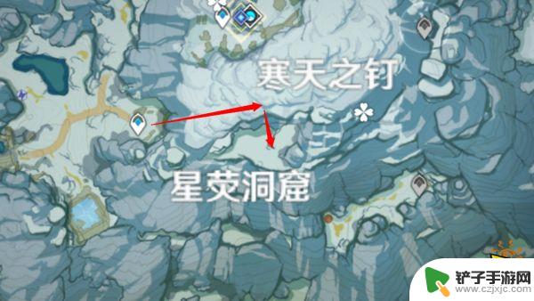 原神雪山的石碑图标 原神雪山八块石碑收集路线图