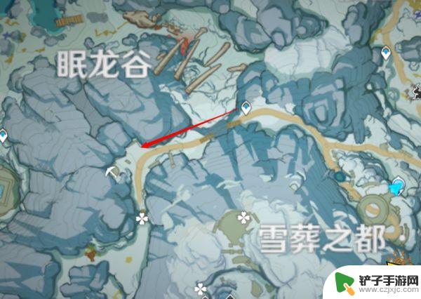 原神雪山的石碑图标 原神雪山八块石碑收集路线图