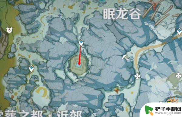 原神雪山的石碑图标 原神雪山八块石碑收集路线图