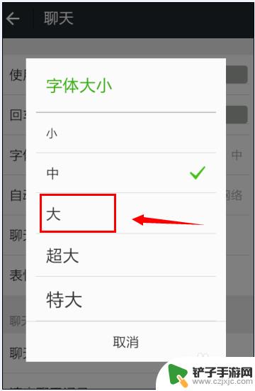 手机微信怎样把字体变大 如何让微信聊天中的字体更大