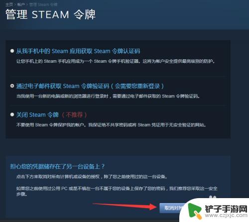 steam如何解除对其他设备的绑定 怎么在Steam上取消设备授权