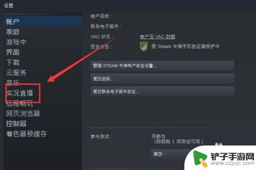 steam实况直播怎么播 Steam如何开直播教程