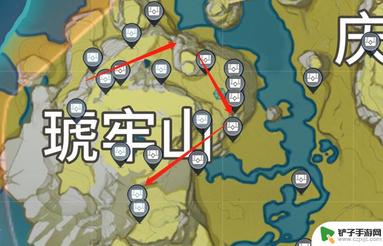 原神每日捡宝箱路线 原神每日宝箱刷取路线图攻略