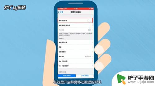 苹果手机流量怎么开的 iPhone手机打开移动数据怎么操作