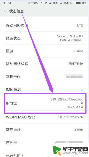 ip地址查询手机怎么查询 查看手机IP地址的步骤