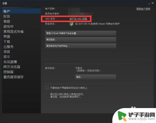 steam怎么看是否vac 怎样查看自己在Steam上是否被VAC禁封