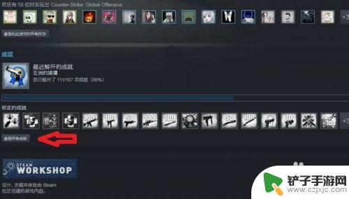 steam查看成就 怎么在STEAM上查看某一款游戏的成就