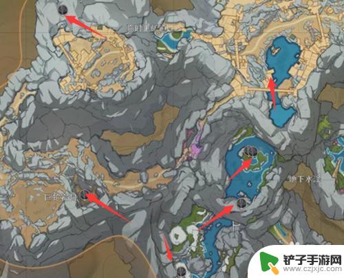 原神地下矿区黑色的 原神地下矿区黯色空壳掉落