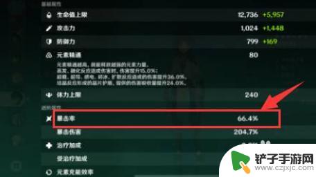 原神魈的暴击率多少合适 原神魈暴击率堆到多少最合适