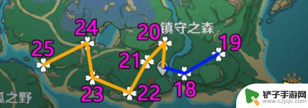 原神绣球樱花哪里多 原神绯樱绣球收集路线图