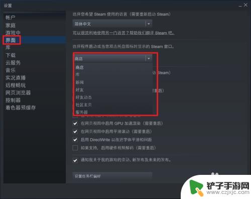 steam参数 Steam软件参数设置教程