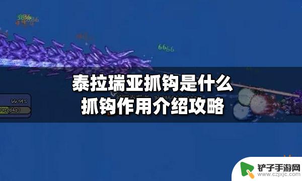 泰拉瑞亚中钩子有什么用 泰拉瑞亚抓钩是什么