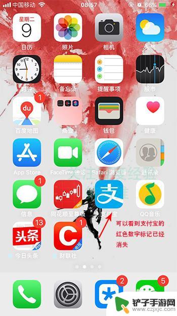 如何取消手机标记的数字 iPhone苹果手机应用图标红色数字标记如何取消