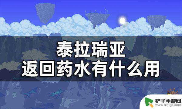 泰拉瑞亚返回药水怎么返回 泰拉瑞亚回归药水有什么效果