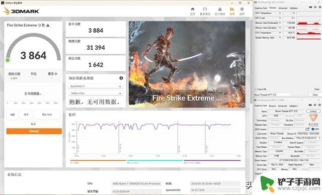 摩尔线程MTT S70显卡新驱动评测：多款游戏性能超越GTX 1650